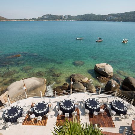 Camino Real Acapulco Diamante Hotel Exterior foto View of the bay from the resort