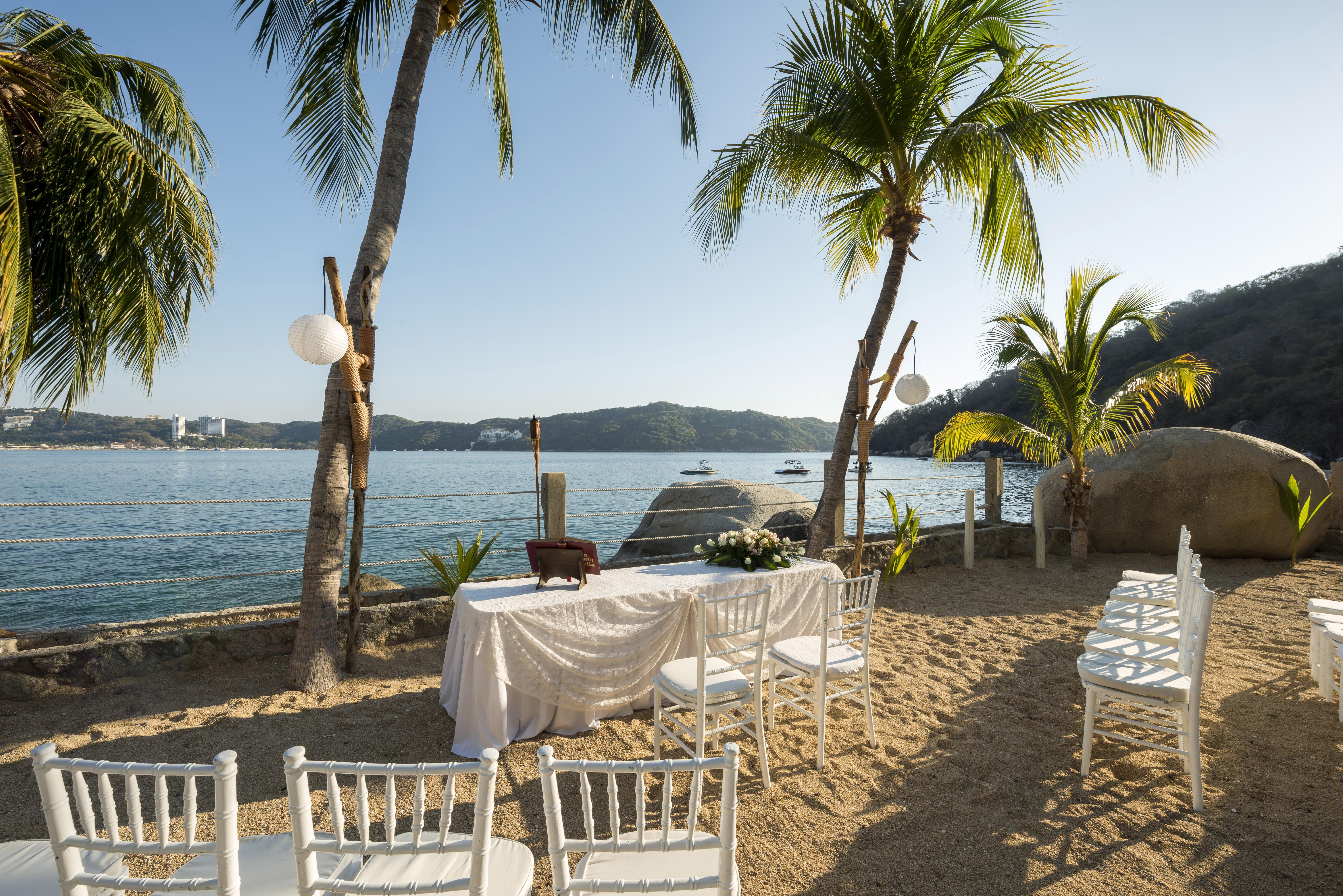 Camino Real Acapulco Diamante Hotel Exterior foto Beach at the resort