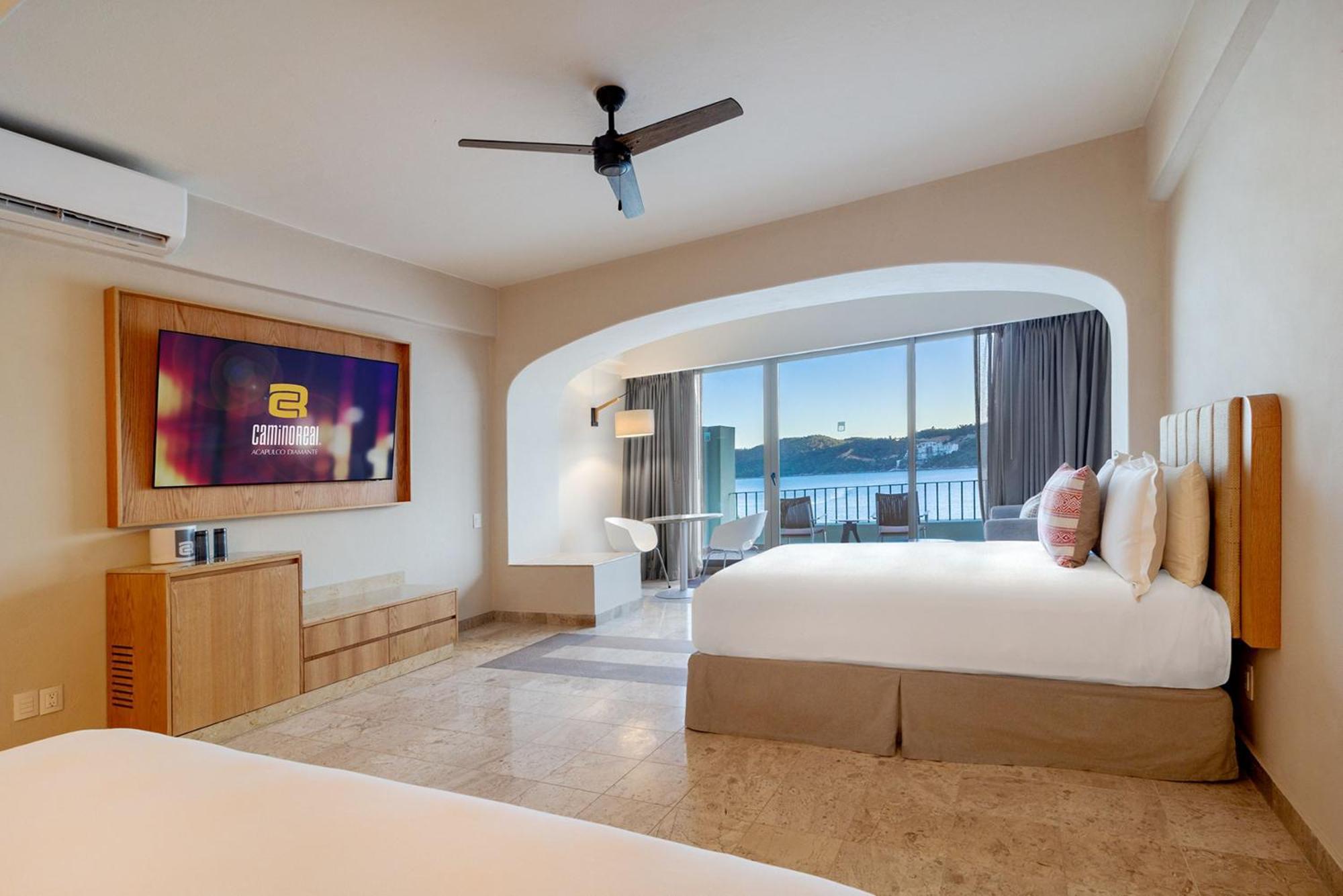 Camino Real Acapulco Diamante Hotel Exterior foto Deluxe Oceanfront King